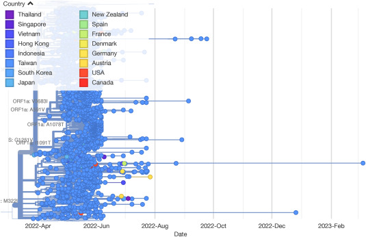 Genomic surveillance of SARS-CoV-2 in Taiwan: A perspective on evolutionary data interpretation and sequencing issues